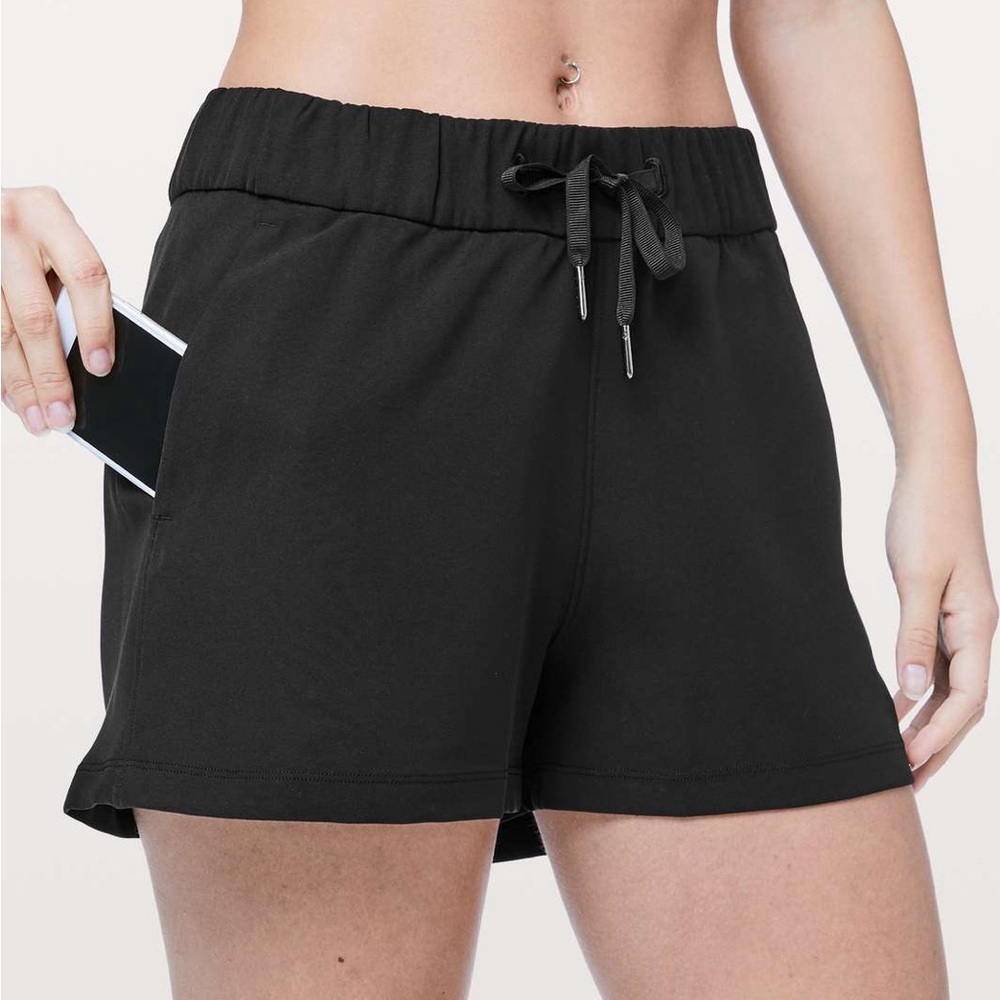 lululemon athletica Black Athletic Shorts